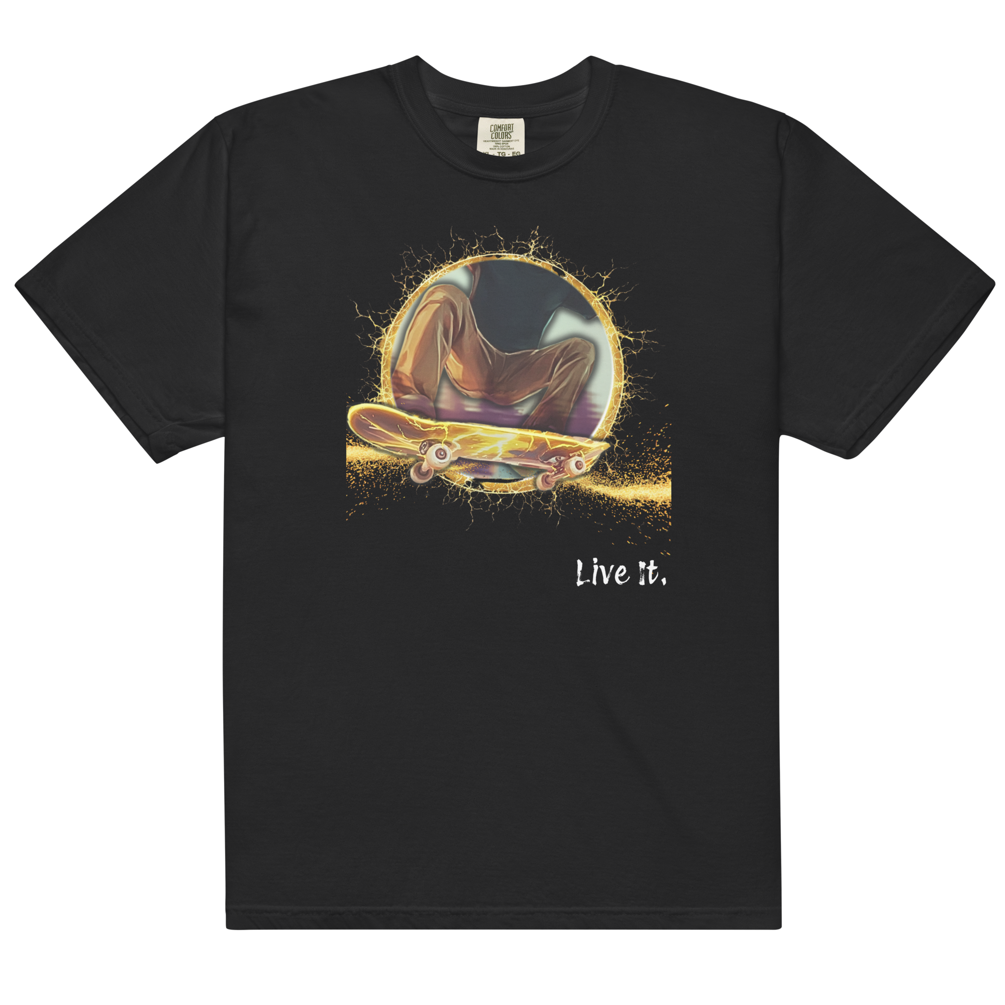 Cool Skateboard T-shirt. Live It.