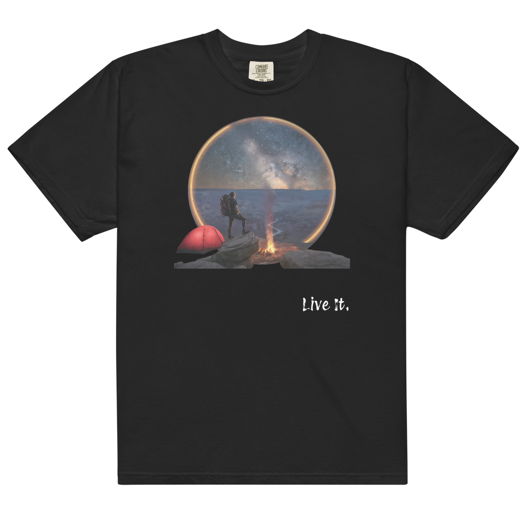 Camping T-shirt. Live It.