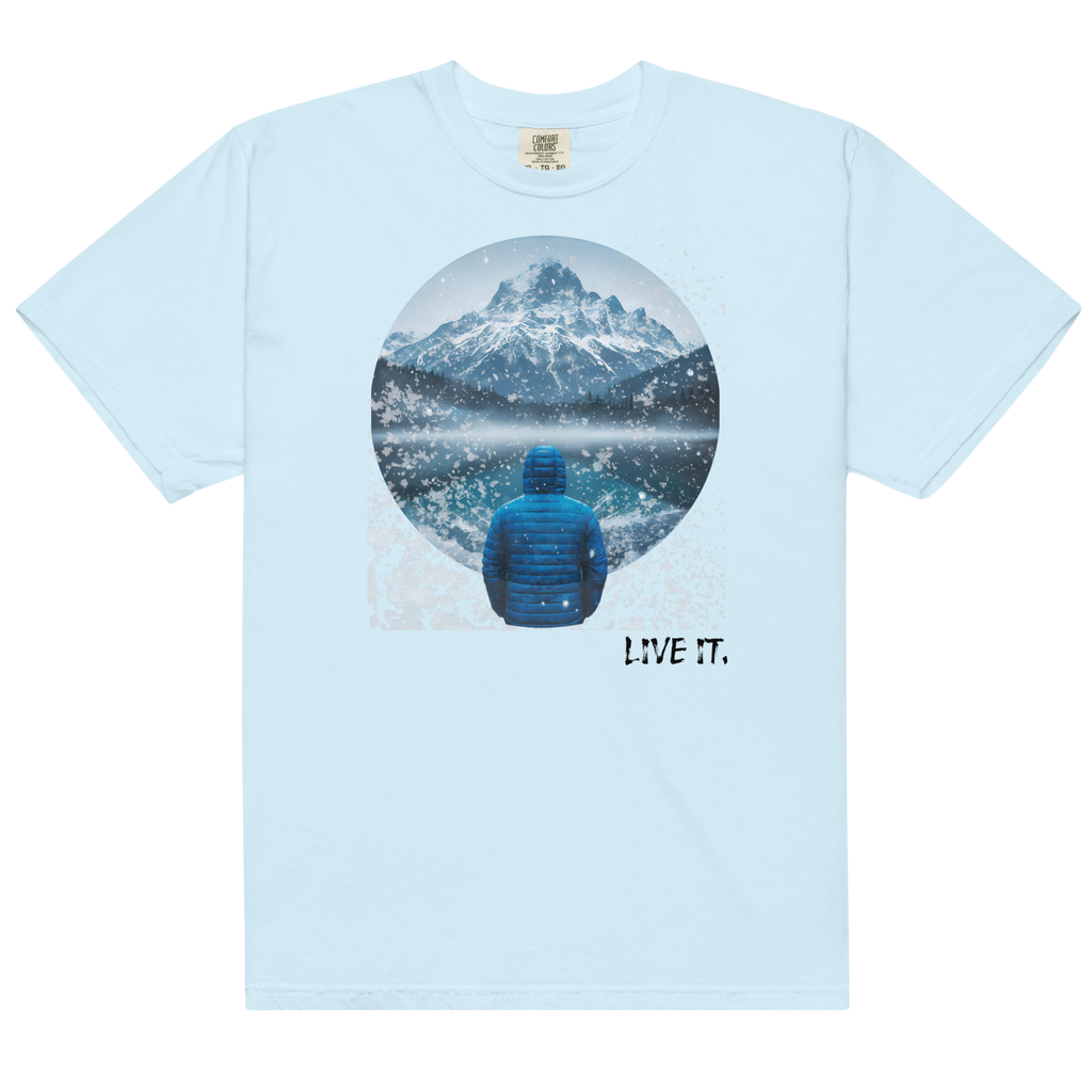 Snowy Mountain T-shirt, Live It.
