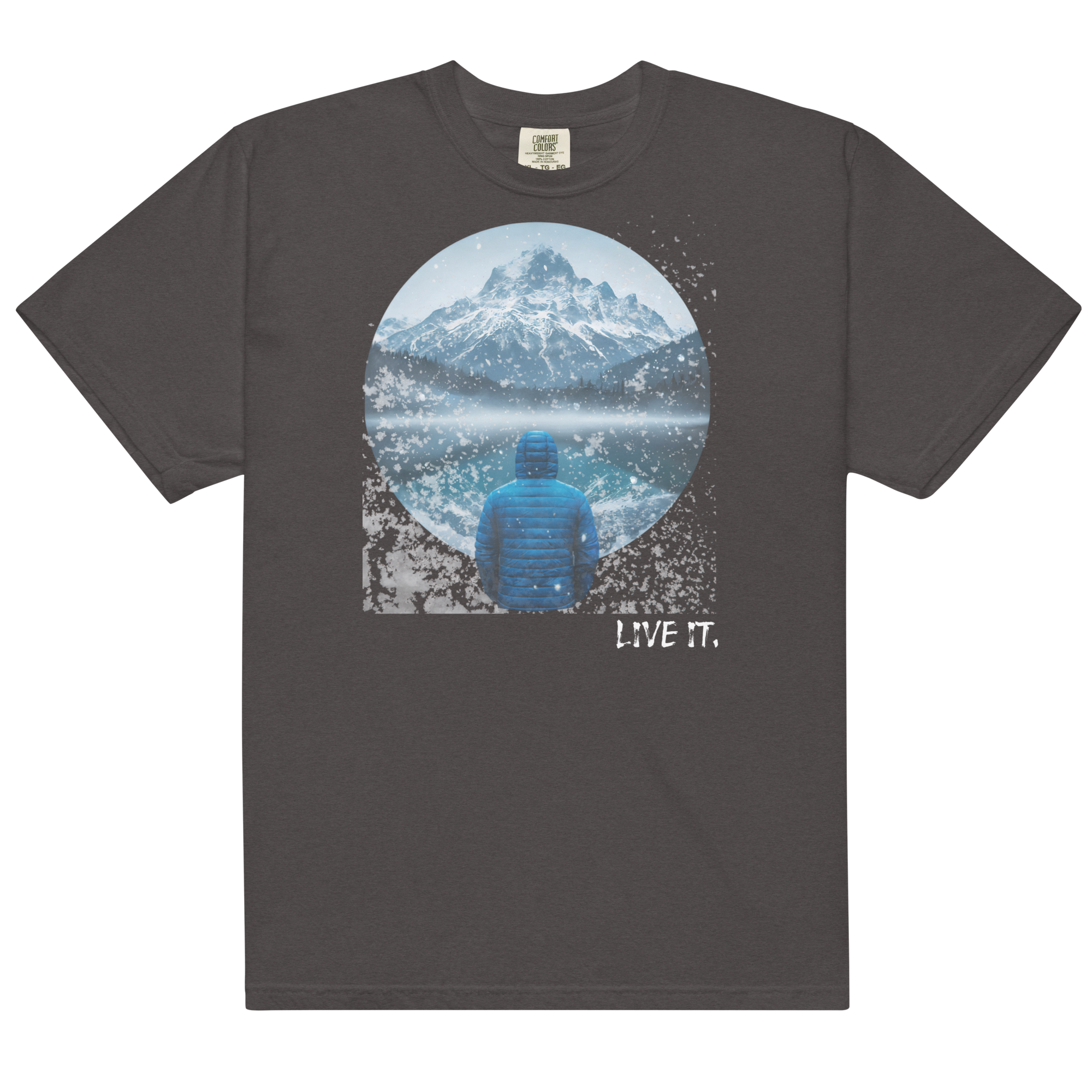 Snowy T-shirt. Live It.