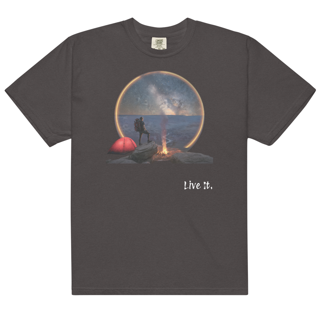 Camping T-shirt. Live It.