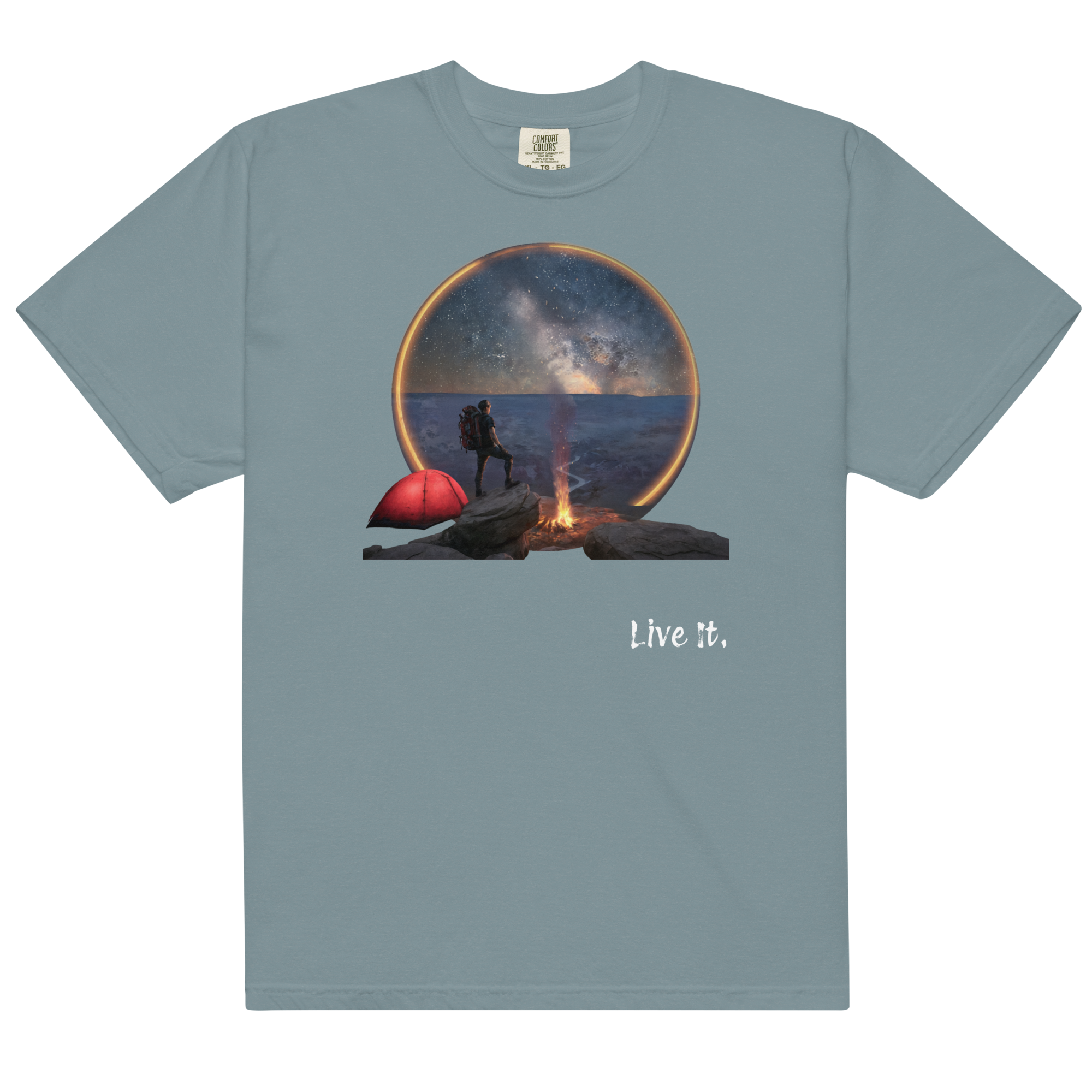 Camping T-shirt. Live It.
