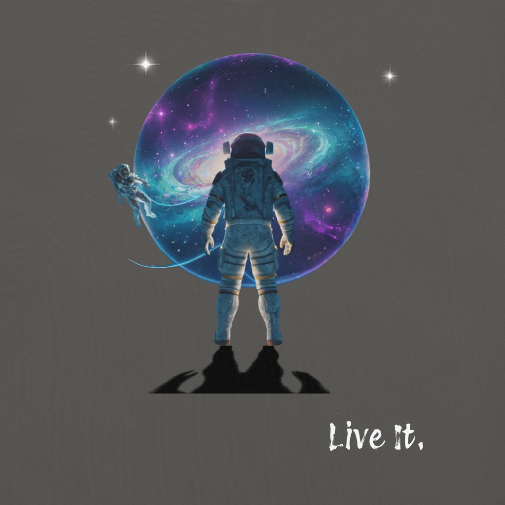 Spaceman T-shirt. Live It.