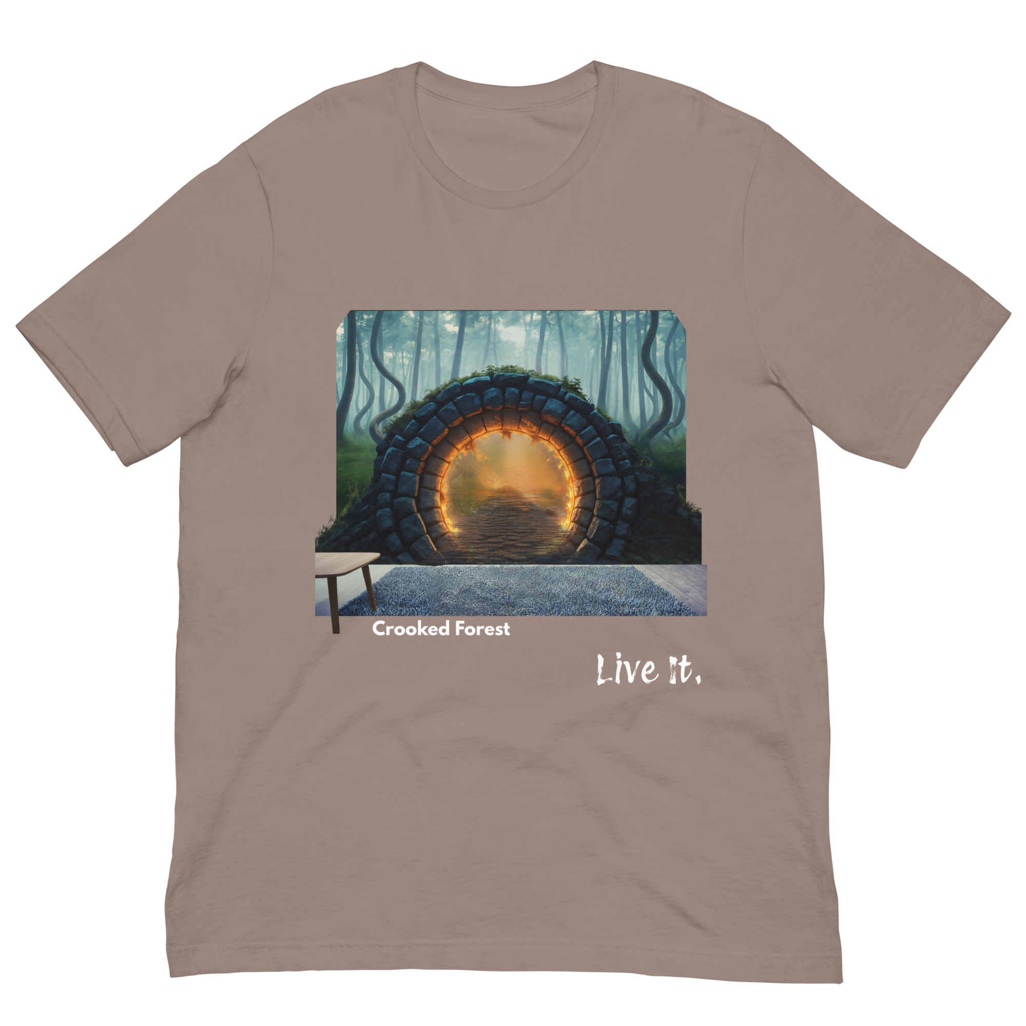 Crooked Forest T-shirt. Live It.