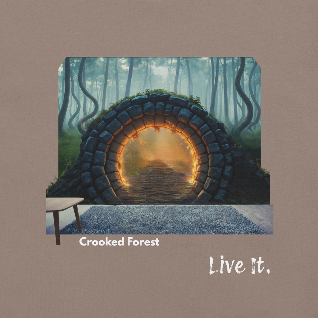 Crooked Forest T-shirt. Live It.